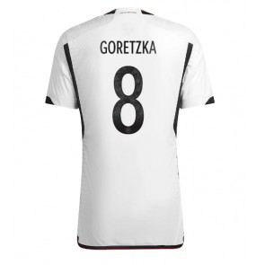 Niemcy Leon Goretzka #8 Koszulka Podstawowych MŚ 2022 Krótki Rękaw